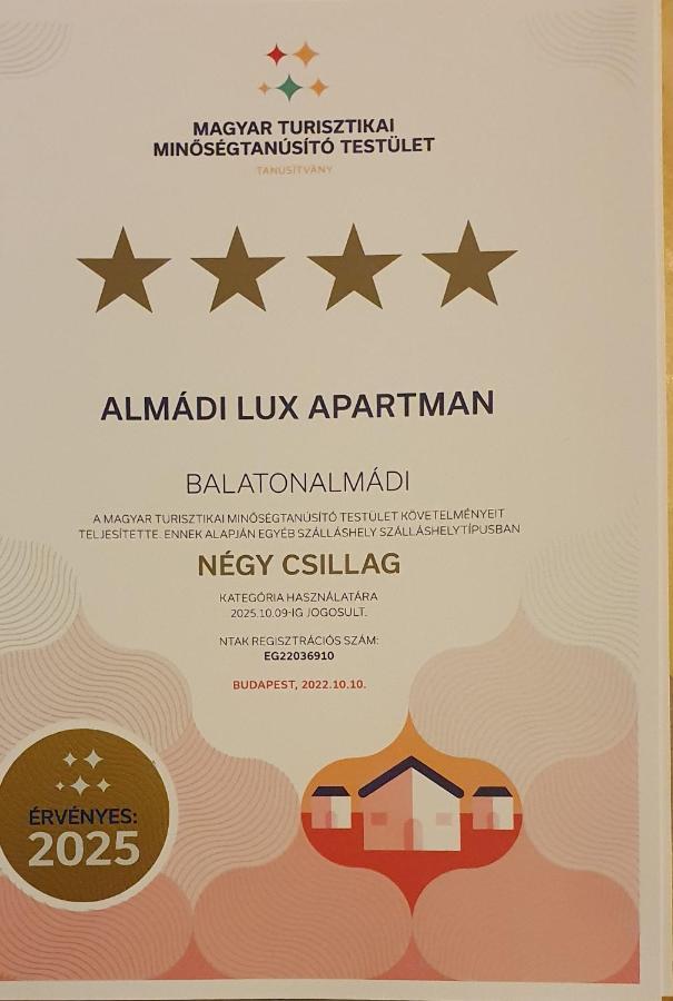 Luxury Apartments In Balatonalmadi, Almadi Lux Apartman I - Ocean Blue Extérieur photo